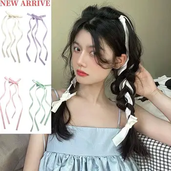 שכבה כפולה זמן צף סרט קשת שיער הצבת צד קליפים עבור נשים בנות ילדים קוריאני סגנון מתוק סיכת ראש המפלגה שיער Accessorie
